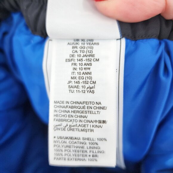 Boys Black Ski Snowboard Snow Pants Size XL (10) NWT - Picture 14 of 14